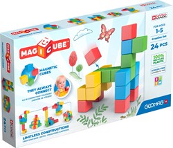 Geomag Geomag Magicube Recycled Creative Set 24 pcs