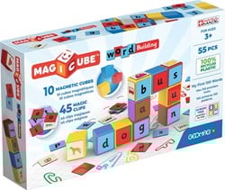 Geomag Geomag Magicube Word Building EU Recycling-Clips 55 Stück