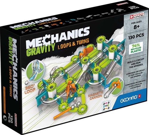 Geomag Mechanics Gravity RE Loops & Turns 130 Stück