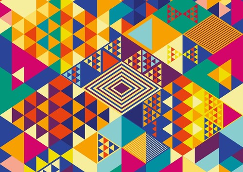 Yazz Geometric Pattern - 1000 Teile