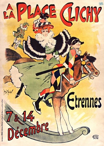 Grafika Georges Meunier - A la Place Clichy, 1897 - 500 Teile