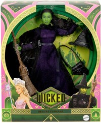 Mattel Puppe Wicked Elphaba Deluxe Modepuppe Filmzubehör