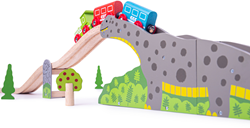 Bigjigs Holzeisenbahn Dinosaurierbrücke - Brontosaurus