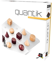 Gigamic Denkspiel Quantik Mini Holz Reisespiel für 2 Spieler