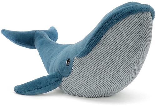 Jellycat Kuscheltier Gilbert der Große Blaue Wal - 19x55x17cm