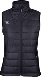 Gilbert Bodywarmer Rugby Schwarz Komfortable Sportjacke 16