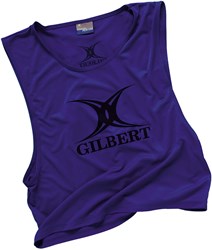 Gilbert Rugby-Weste Polyester Blau - Erwachsene Sporttraining