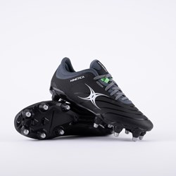 Gilbert Rugbyschuhe Kinetica Pro 8 Stollen schwarz Größe 48 für Erwachsene