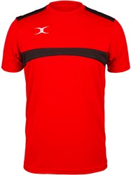 Gilbert Sport T-Shirt Photon rot schwarz 11-12 Jahre Baumwolle