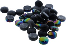 Hobbygroep Glas Mosaik Schwarz Rund Bastelsteine 150g Kreativ