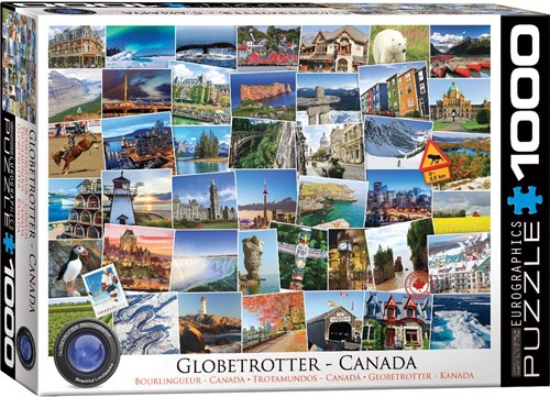 Eurographics puzzle Globetrotter - Kanada - 1000 Teile-2