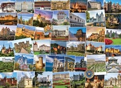 Eurographics puzzle Globetrotter - Burgen und Schlösser - 1000 Teile