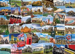 Eurographics puzzle Globetrotter Vereinigtes Königreich - 1000 Teile