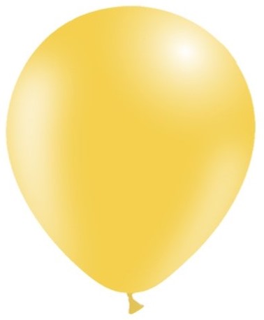 Globos 10 gelbe Luftballons im Beutel