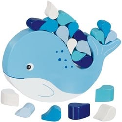 Goki Houten Balansspel Walvis, 21dlg.