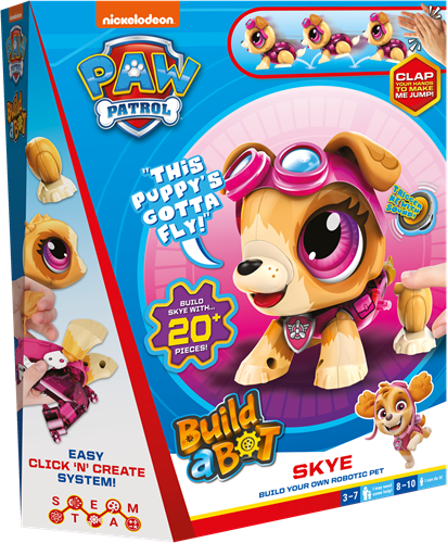 Build a Bot PAW Patrol Skye interaktives Roboter-Baukasten Spielzeug