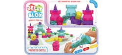 Goliath Bauspielzeug Jelly Blox Prinzessinnenschloss weiche Bausteine 45-tlg