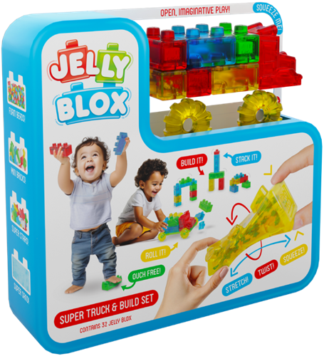 Goliath Goliath - Jelly Blox - Vroom - Truck Kit