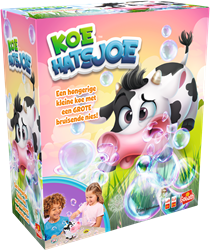 Goliath Brettspiel Kuh Hatschi - Kinderspiel mit Seifenblasen und Action