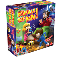 Goliath Brettspiel Sshh Wecke Papa nicht auf - Französisches Familienspiel