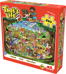 Goliath Puzzle That's Life Junior Picknick 240 Teile aus Karton
