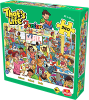 Goliath Puzzle - That's Life Junior School 240 Teile Karton