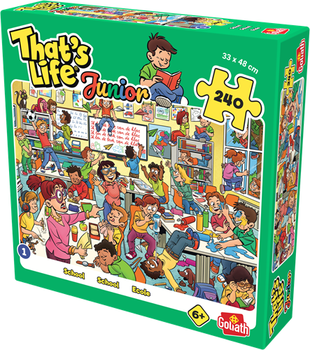 Goliath Puzzle - That's Life Junior School 240 Teile Karton