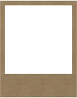 Gomille Gomille MDF Figur 49x62 cm Photobooth Rahmen Polaroid