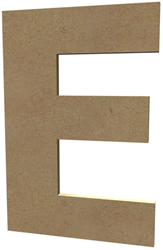 Gomille Holzbuchstabe E 20 cm Dekoration MDF Basteln