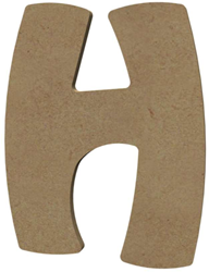 Gomille MDF Buchstabe Basteln H 15 cm Dekoration Hobby