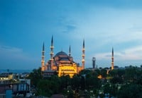 Grafika Blaue Moschee, Türkei - 12 Teile