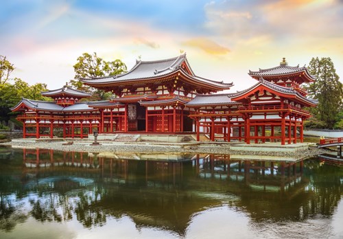 Grafika Kids Byodo-In Temple in Kyoto, Japan -  Teile