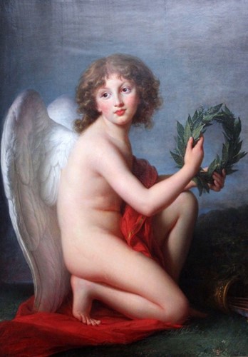 Grafika Elisabeth Vigée-Lebrun: Portrait of Prince Heinrich Lubomirski as Genius of Fame, 1789 - 12 Teile