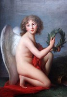 Grafika Elisabeth Vigée-Lebrun: Portrait of Prince Heinrich Lubomirski as Genius of Fame, 1789 - 300 Teile