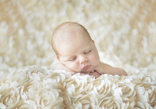Grafika Konrad Bak: Baby sleeping in the Roses - 12 Teile