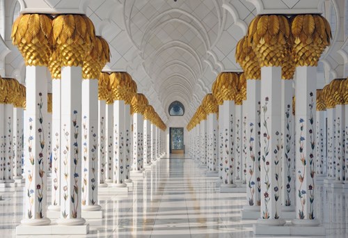 Grafika Puzzle XXL Teile - Scheich-Zayid-Moschee Abu Dhabi - 12 Teile