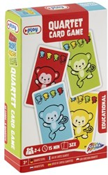 Grafix Quartettspiel Junior Kartenspiel für Kinder buntes Lernen