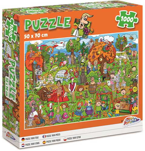 Grafix Grafix Puzzle Im Park 50x70 cm 1000 Teile