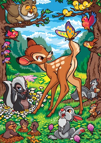 Hachette Disney Puzzle Bambi 500 Teile klassisches Spielzeug