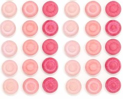Grapat Holzspielzeug Mandala Blume rosa 36 Stück offen endend