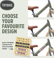 Trybike loopfiets 2 in 1 Steel - vintage groen