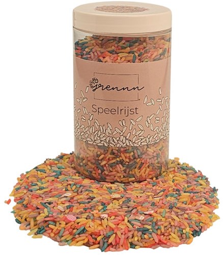 Grennn speelrijst candy mix 500 gram