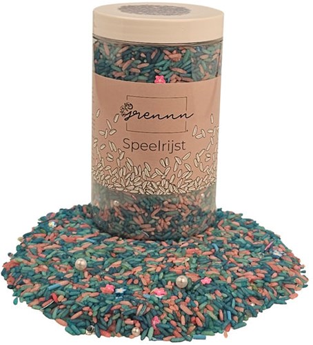 Grennn speelrijst mermaid 500 gram