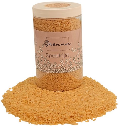 Grennn speelrijst oker 250 gram