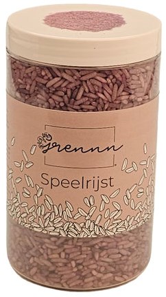 Grennn Spielreis lila - sensorisches Spielzeug 250 Gramm-3