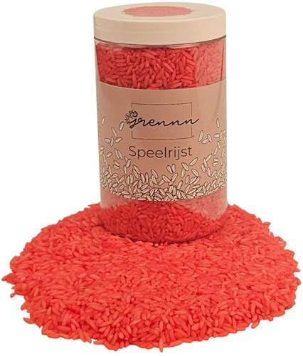 Grennn speelrijst rood 250 gram