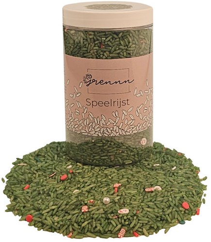 Grennn speelrijst santa claus 250 gram