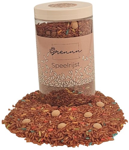 Grennn speelrijst sint en Grennn mix 250 gram