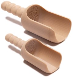 Grennn Spielschaufel XL umweltfreundliches Spielzeug beige Print