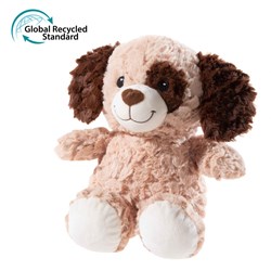 Heunec Kuscheltier Hund GRS Plüsch 32cm nachhaltiges Spielzeug
